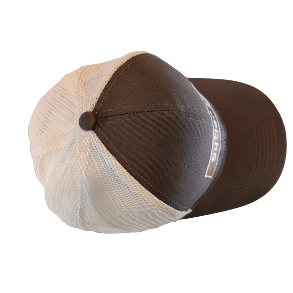 CAT Trucker Hat Cap Men’s Gray/ Black Mesh Strapback Butler CAT - Picture 5 of 9